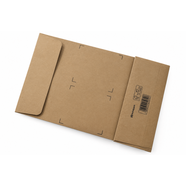 envelope kraft fechado